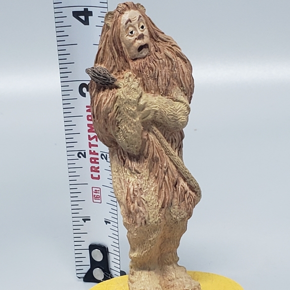 1939 Loew's REN 1966 MGM Wizard Of Oz Figurine "Cowardly Lion" - Picture 8 of 8